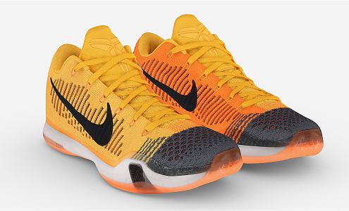 Modern sneaker Nike sneaker Nike Kobe 3d model