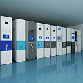 Compact shelf 3d model