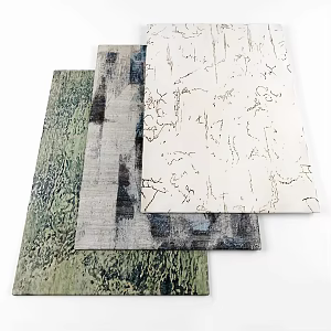 Carpet Combination Light Luxury Carpet Living Room Carpet Bedroom Carpet Fabric Carpet Mottled Carpet Nordic Carpet Bathroom Carpet Entrance Carpet 3d model