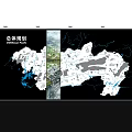 Business Equipment for Overall Plan Display with Large Interactive Maps and Visual Layouts