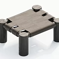 Modern Shoe Changing Stool Low Stool Shoe Changing Stool Bench Stool 3d model