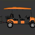 Bus School Bus Van Box Bus Tourist Bus Coach 3d model
