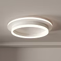 Modern Minimalist Ceiling Lights with Square Round Shapes and Sleek Design 3d model