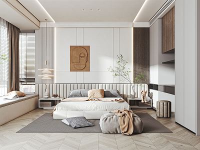 Modern Bedroom model