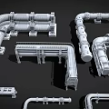 Different Types of Industrial Pipe Components and Fittings in