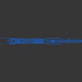 Tactical Military Weapon Rifle With Magazine Barrel Grip And Metallic Design