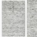 Gray Square Rug With Striped Pattern And Textured Weave For Modern Living Space 3d model