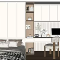 Tatami multi-function room study 3d model