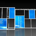 New Pattern Display Panel Promotes New Era With Blue Design Elements