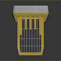 Vintage Oscilloscope Detector Sci-Fi Detector Future Detector Concept Detector Scout Detector 3d model