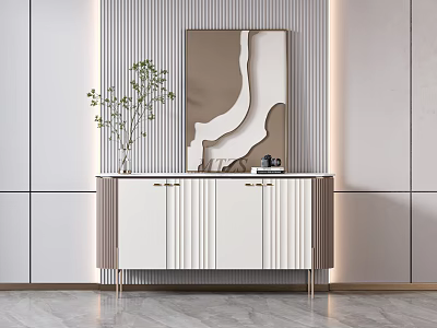 Modern Side Cabinet Decorative Cabinet 3d model Modern Side Cabinet Decorative Cabinet 3d model
