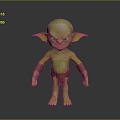 Goblin Monster Monster Ttroll Mountain Essence Alien Monster Alien Monster Alien Monster 3d model