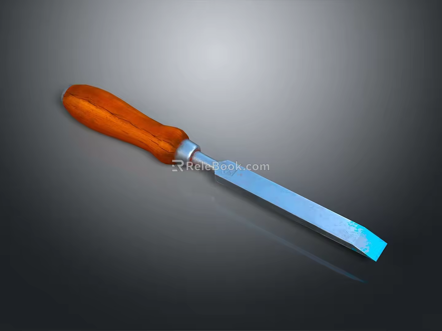 spatula woodworking spatula file tool file hand file woodworking tool 3d model