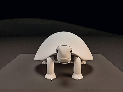 Modern Turtle Basic 3d model