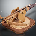 Modern crossbow mechanical crossbow shift bow 3d model