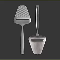 Stainless Steel Kitchen Tool Set With Ergonomic Handles And Functional Blades