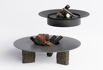 Modern brazier 3d model