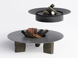 Modern brazier 3d model