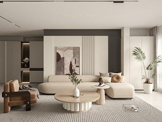 Living room 3d model