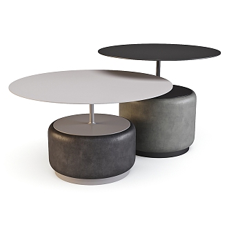 Coffee Table Combination Coffee Table Round Table Side Table Round Table Coffee Table Simple Home Furniture 3d model