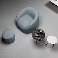 Modern Sofa And Coffee Table Set With Brown White Upholstery Pillows And Side Tables