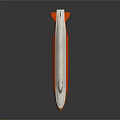 Red And White Streamlined Hydrofoil Water Transport With Modern Fast Design Features