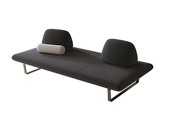 Modern Sofa Bench Bed End Bench 3d model