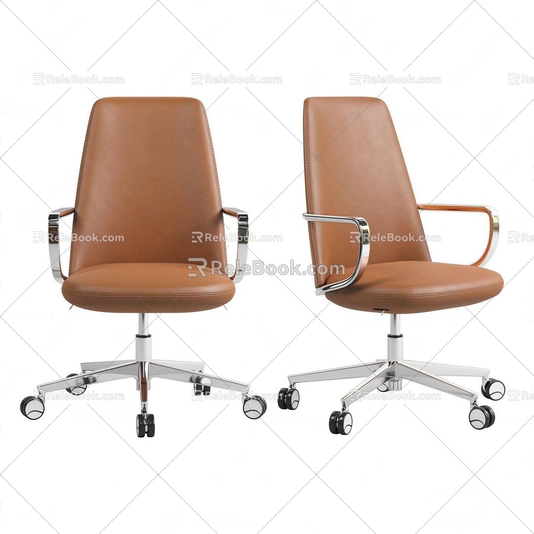 Italian Modern Office Chair 3d model