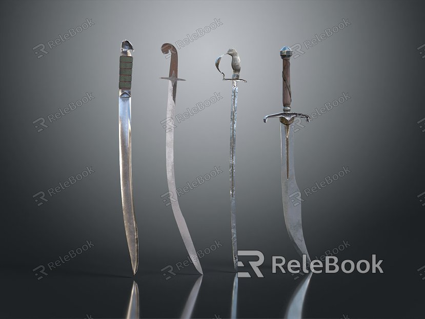 Modern Sword Officer Sword Long Sword model