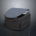 Modern Leather Covered Storage Box For Household Living Supplies With Simple Design