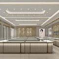 Fourth Generation Jewelry Store on Saturday 3d model