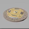 Car Clutch Disc Component By Valeo With Spring Mechanism And Metal Plate