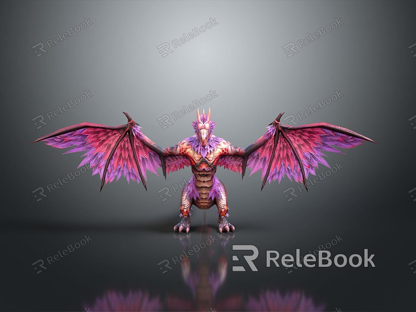 Monster Monster Monster Flying Monster Mountain Essence Alien Monster Alien Monster Monster Warrior model