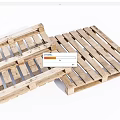 Industrial Equipment Wooden Pallets for Logistics and Storage Applications