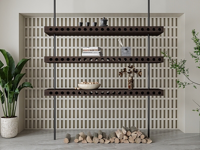 Nordic Storage Rack Partition model