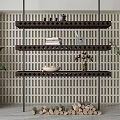 Nordic Storage Rack Partition 3d model