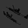 submachine gun 3d model