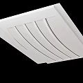 Modern White Ceiling Design With Linear Lines And Smooth Panel Architectural Details