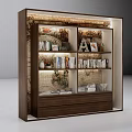 Elegant Bookshelf Design With Multiple Shelves Books Decorative Items And Illuminated Backdrop