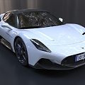 Maserati Car sports car 3d model