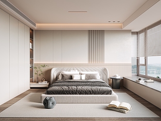 Modern Bedroom 3d model