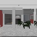 Music Instrument Store Modern Interior With Black Pianos And Wall Mounted Guitar