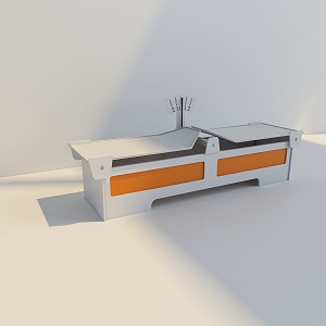 Laboratory balance 3d model