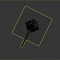 Turret Turntable Railgun Sci-fi Tower Defense Game Tower Defense Sci-fi Turret Game Turret Game Battery 3d model