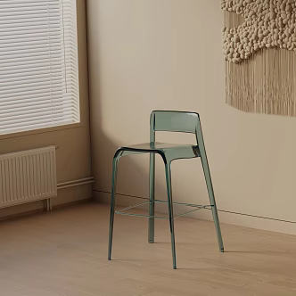 Modern Bar Chair 3d model