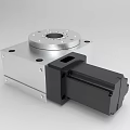 Industrial Precision Rotary Table Mechanical Equipment With Metal Structure And Black Motor Component