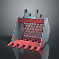 Engineering vehicle claw Engineering vehicle Construction vehicle Construction vehicle Construction vehicle Large transport vehicle Engineering vehicle Infrastructure equipment 3d model