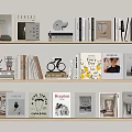 Books 3d model
