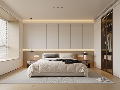 Modern Bedroom 3d model