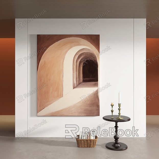 modern abstract painting abstract decorative painting model